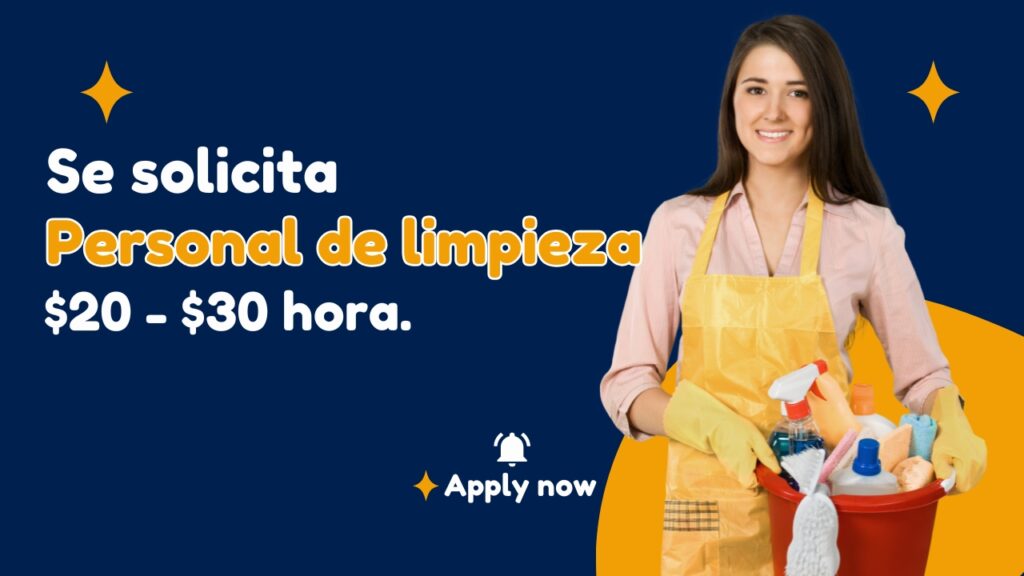 Trabajos de limpieza con buenos pagos en Florida