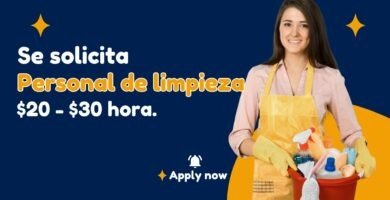 Trabajos de limpieza con buenos pagos en Florida