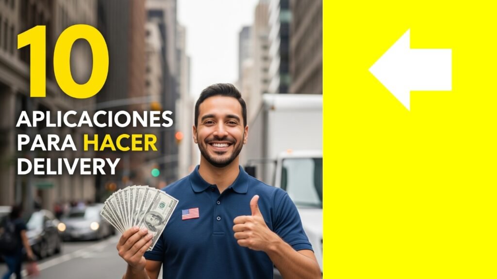 10 aplicaciones para ganar dinero haciendo delivery