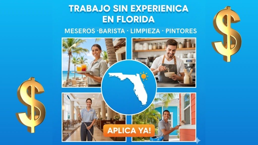 Trabajo con experiencia en Florida