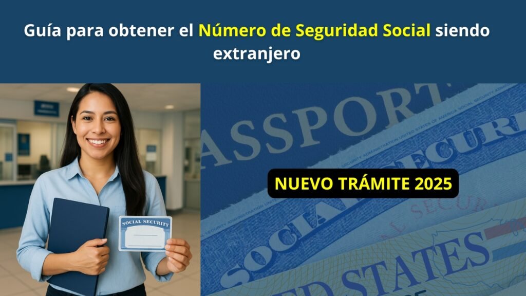 Número de Seguro Social en Estados Unidos para extranjeros