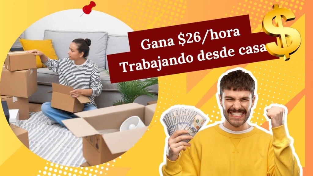 Gana $26 Trabajando desde casa 1