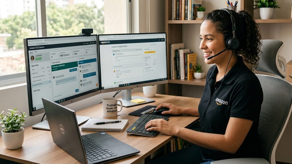 Trabajar en Amazon desde Casa (Virtual Customer Service)