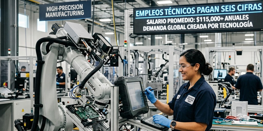 estos empleos técnicos pagan seis cifras
